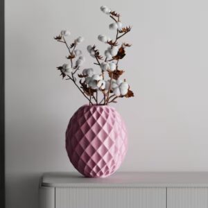 Vase Diamond Facetura